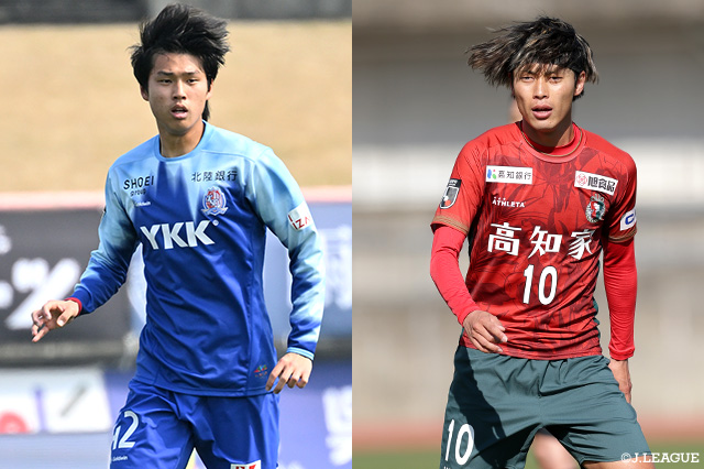 富山vs高知は勝点21で並ぶ2位と3位の直接対決
