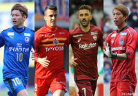 今季序盤戦で輝きを放ったのは?各プレースタッツの1位の選手を紹介【Jリーグ】