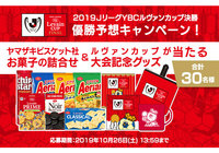 ヤマザキビスケット社お菓子の詰合せ&ルヴァンカップ 大会記念グッズが当たる優勝予想キャンペーンを実施!【Club J.LEAGUE】
