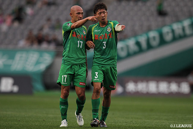 東京Vでは、大きな影響を受けたという土屋 征夫との出会いがあった。