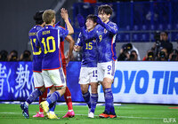 上田 綺世がハットトリック!日本代表は5発大勝でW杯アジア2次予選を白星発進【サマリー:FIFAワールドカップ26アジア2次予選 日本vsミャンマー】