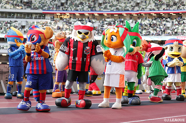 年に1度のマスコットたちのゆるくも熱い戦いにご期待下さい!(※2023年2月11日撮影)