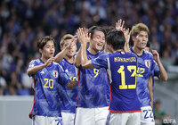 シリア代表と対戦した日本代表は、5-0で勝利を収め、アジア2次予選の戦いを6戦全勝、無失点で終えている