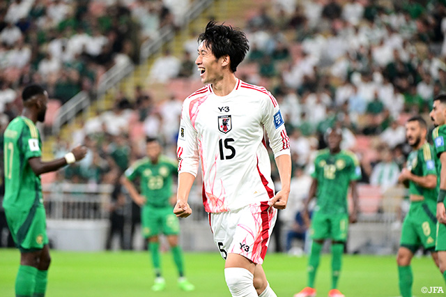 日本が開幕3連勝!鬼門の敵地でサウジアラビアに2発完封勝利【サマリー:FIFAワールドカップ26 アジア最終予選 サウジアラビアvs日本】