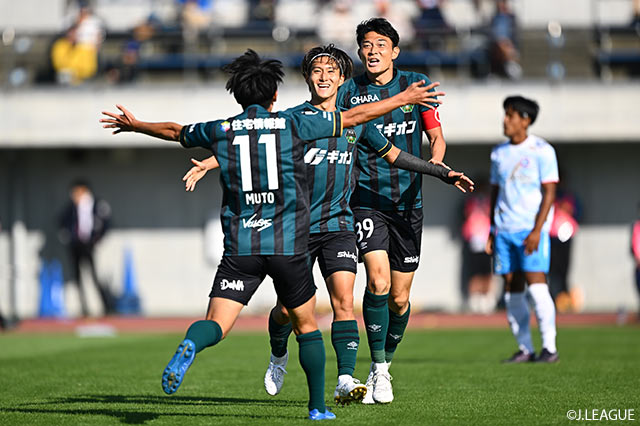 YS横浜と対戦した相模原は、2-1で勝利を収めた