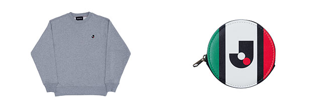 Logo Mark Crewneck(グレー・オフホワイト・黒)、Coin Case(黒・フラッグ・ポール)