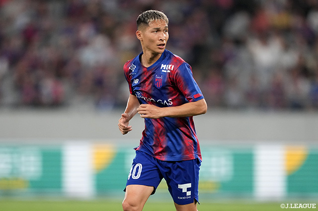 原川は2023年よりFC東京に在籍し、昨季の明治安田Ｊ１リーグで25試合・1得点の成績でした