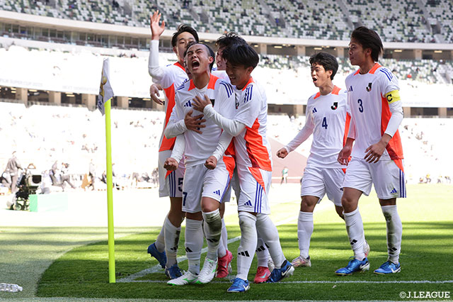 U-18Jリーグ選抜が日本高校サッカー選抜に4発快勝!【サマリー:NEXT GENERATION MATCH】