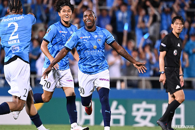 横浜FCは途中出場から決勝点を挙げたアダイウトンの起用法が今節もカギを握りそうだ