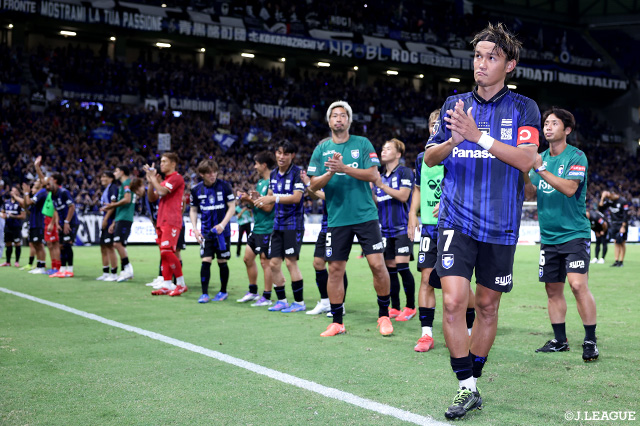 3戦全勝のG大阪は8月から続く連勝を5に伸ばした