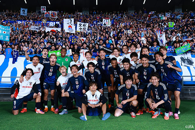 日本、ブラジルに歴史的初勝利!後半3発で2点差をひっくり返す【サマリー:キリンチャレンジカップ2025 日本vsブラジル】