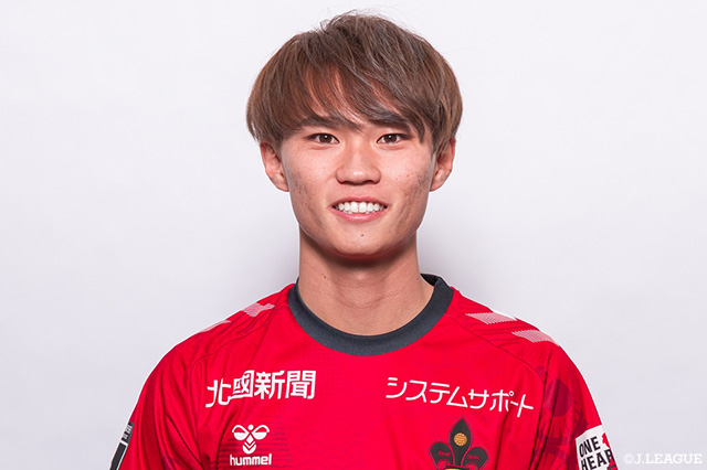 DF長峰の負傷を発表【金沢】