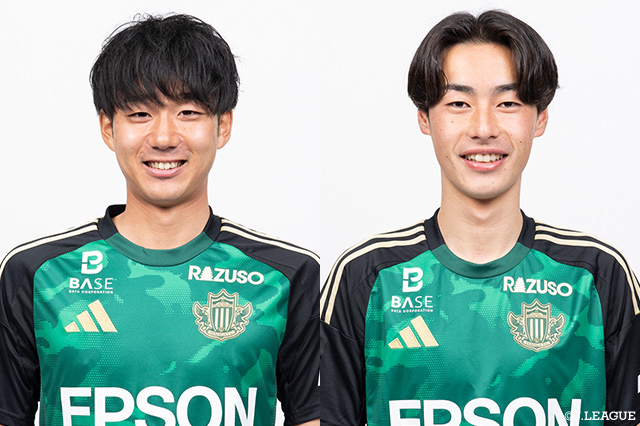 MF稲福とMF前田が契約満了【松本】