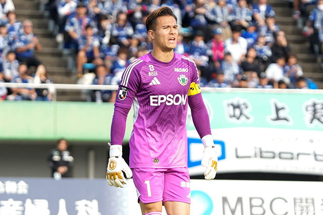 松本よりGK大内が完全移籍加入【広島】