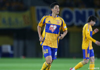 中田は今季、特別指定選手として仙台でプレーし、明治安田J2リーグで12試合・0得点の成績でした