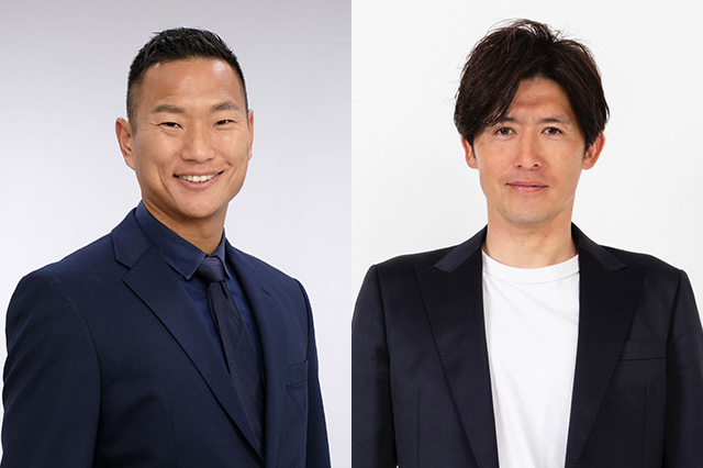 解説:鄭 大世(川崎フロンターレ OB) 、増嶋 竜也(京都サンガF.C. OB)