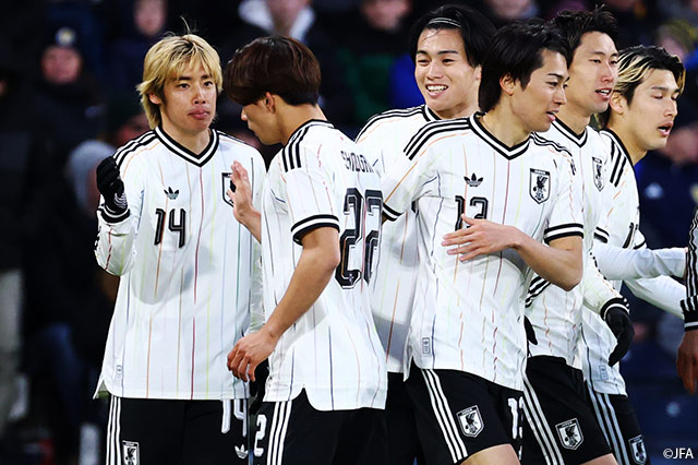 日本、伊東 純也の決勝弾でW杯出場国のスコットランドを撃破!【サマリー:キリンワールドチャレンジ2026 スコットランドvs日本】