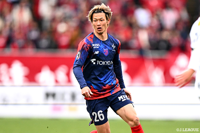 FW長倉の負傷を発表【FC東京】