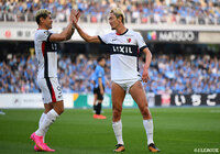 鹿島は川崎Fと対戦し2-0と快勝を収めた