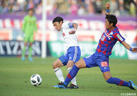 前節、決勝ゴールを奪っていた田中 達也(新潟)は先発で出場するも61分に無念の交代【明治安田J2 第37節 甲府vs新潟】