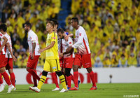 前半35分、左サイドからのパスにジョー(名古屋/#7)が合わせ先制点をゲット!【明治安田J1 第30節 柏vs名古屋】