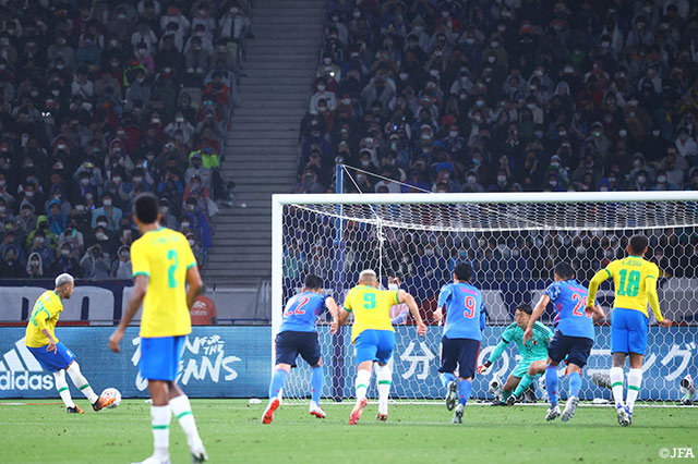 公式】日本vsブラジルの画像（代表親善試合：2022年6月6日）：Ｊリーグ 