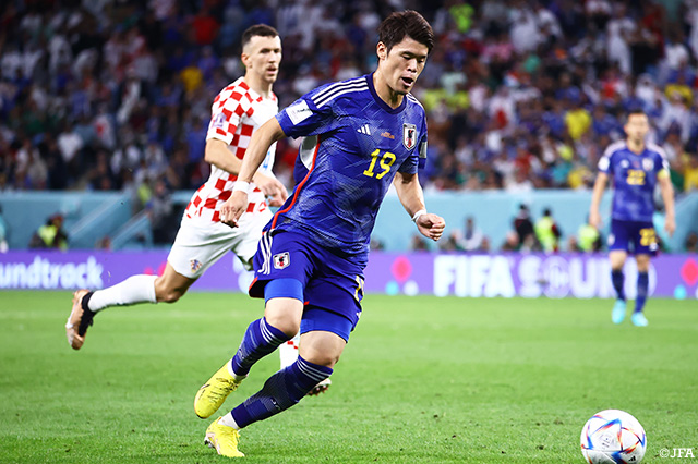 公式】日本vsクロアチアの画像（ワールドカップ：2022年12月6日）：Ｊ