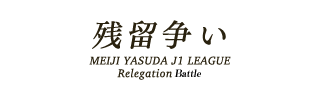 明治安田Ｊ１リーグ　残留争い