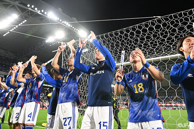 公式】日本代表が古橋、伊東のゴールでチュニジアに勝利！6連勝でW杯