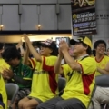 [ 北九州：初めての、JR小倉駅構内でのパブリックビューイング開催 ]　昨日（8/31）、JR小倉駅「...