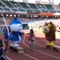 [ J1：第23節 清水 vs 浦和 ]　エコパの試合では恒例の「ご当地キャラ祭り2014」が今年も開...