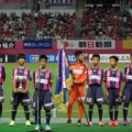 [ J1：第23節 Ｃ大阪 vs 柏 ]　ハーフタイムでは、第38回全日本少年サッカー大会で見事に優勝...