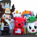 [ J2：第31節 千葉 vs 北九州 ]　ちばアクアラインマラソン2014のご当地キャラクター応援団...