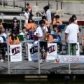 [ J1：第25節 新潟 vs 浦和 ]　恒例の水上コンサートも開催。地元の高校、敬和学園のジャズ演奏...
