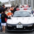 [ J1：第27節 新潟 vs 川崎Ｆ ]　パトカー展示は毎回人気。新潟県警察江南署の協力によって展示...