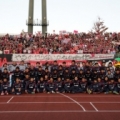 [ J2：第41節 岡山 vs 熊本 ]　ホーム最終戦ということで、セレモニー後に記念撮影を行った。
...
